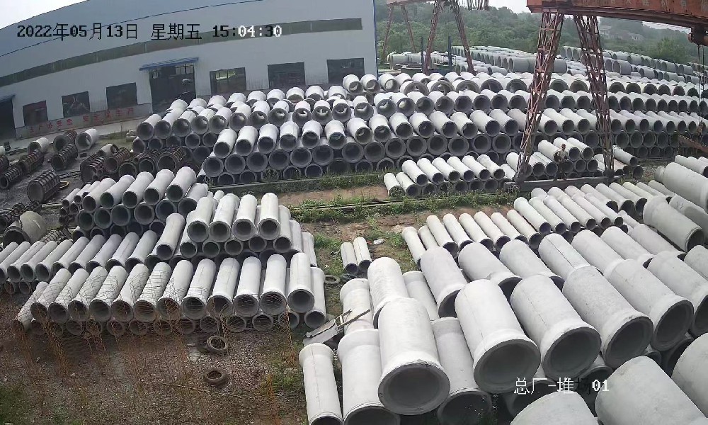 吉天建材水泥管堆場